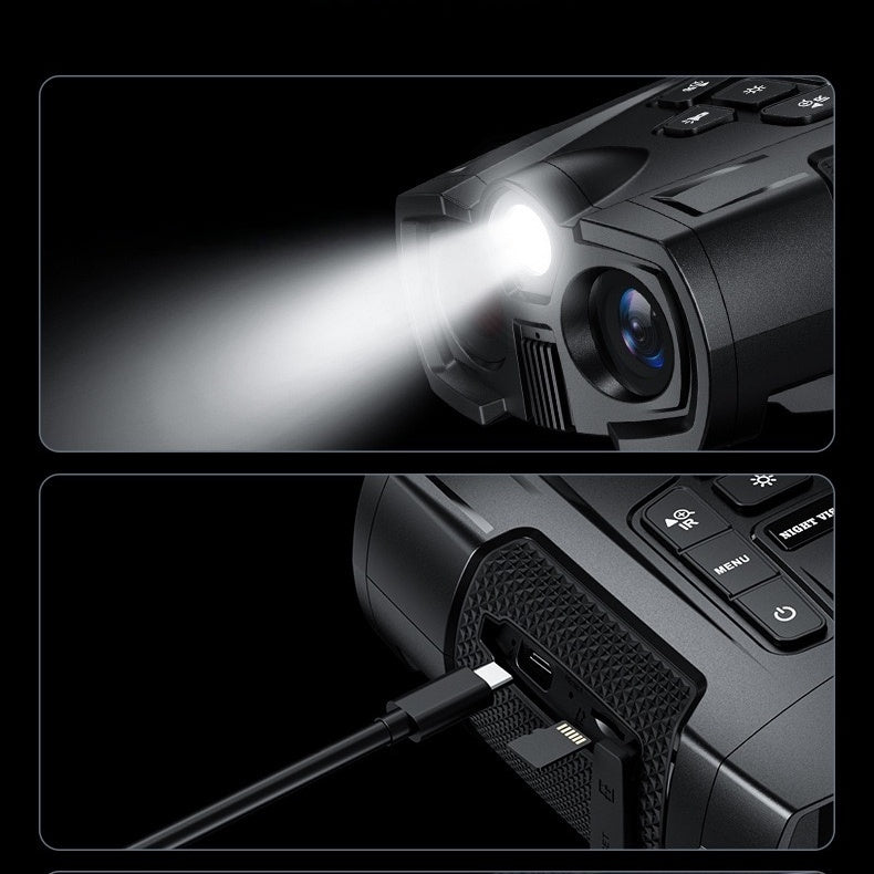 4K Night Vision device | 800m IR Range | 32GB Card & 4" Screen