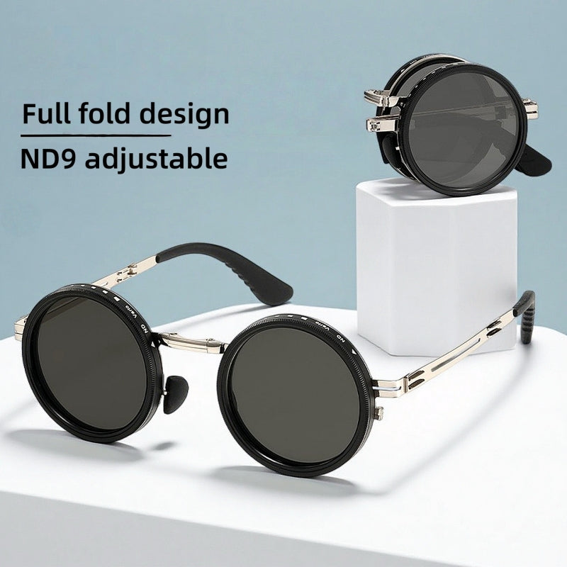 Foldable Adjustable ND Polarized Sunglasses