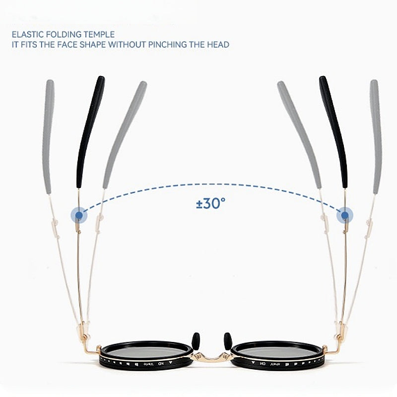 Foldable Adjustable ND Polarized Sunglasses