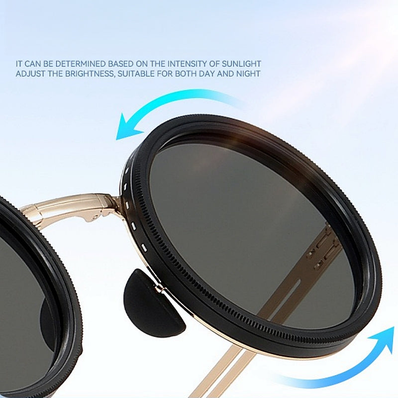Foldable Adjustable ND Polarized Sunglasses