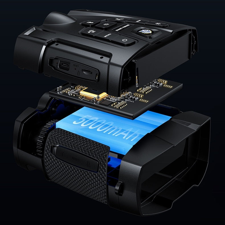 4K Night Vision device | 800m IR Range | 32GB Card & 4" Screen