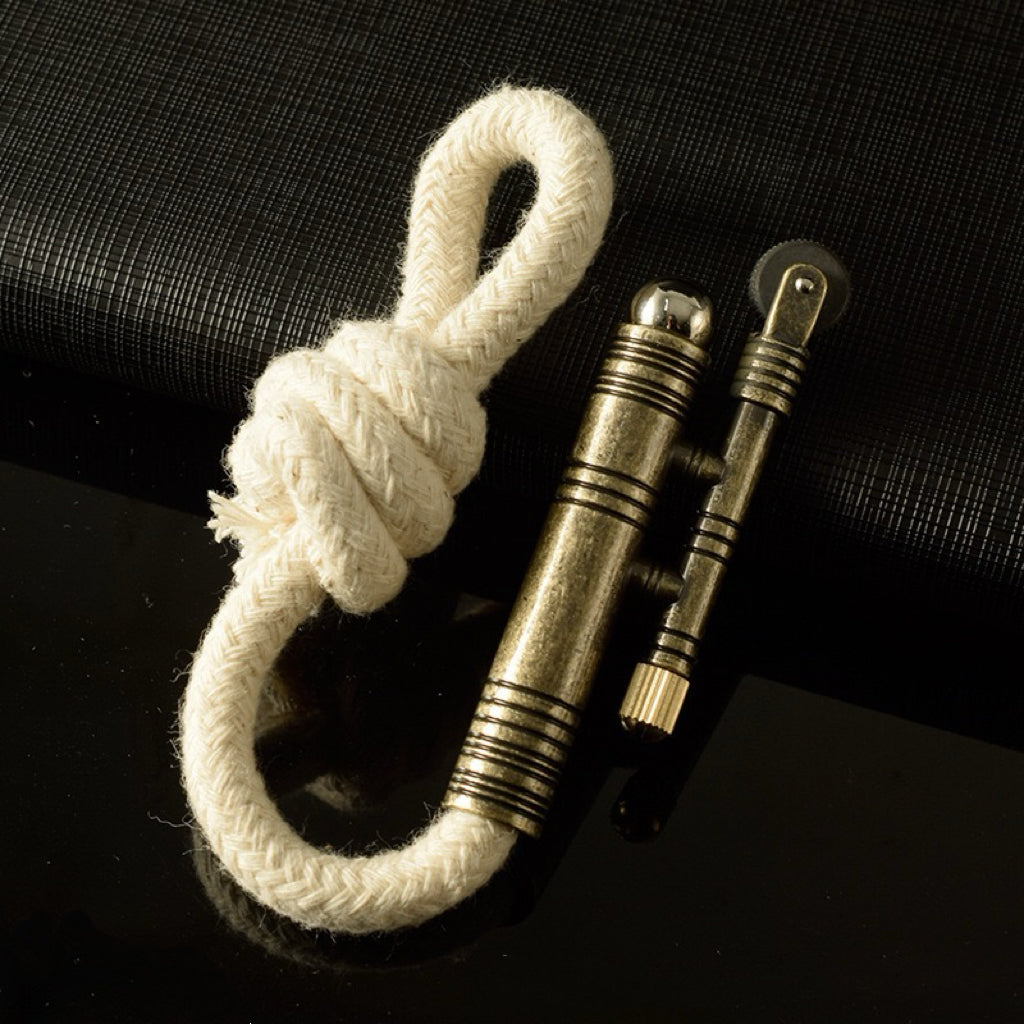 Vintage Brass Rope Lighter