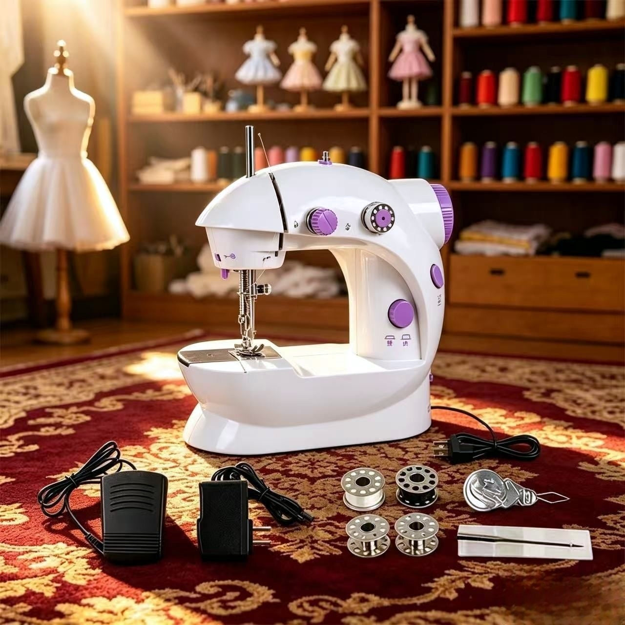 Portable Handheld Electric Sewing Machine for DIY Crafts