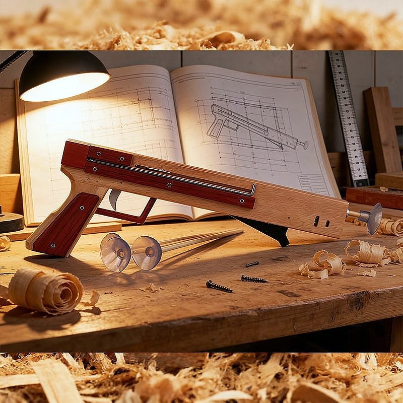 Handmade Solid Wood Crossbow