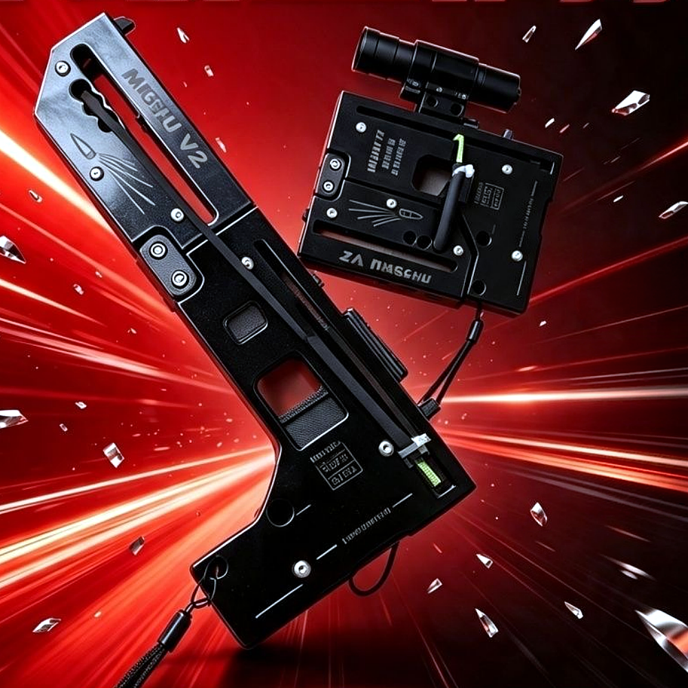 Metal Folding Card Slingshot