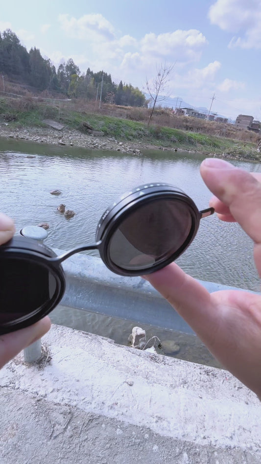 9-Level Adjustable Magnetic ND Sunglasses